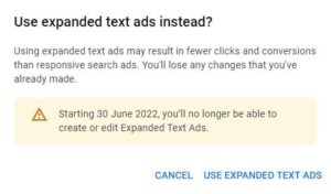 text ads